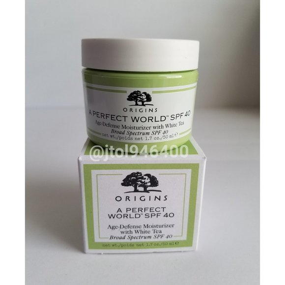 Origins A Perfect World Spf 40 Age Defense Moisturizer With White Tea - Picture 1 of 6